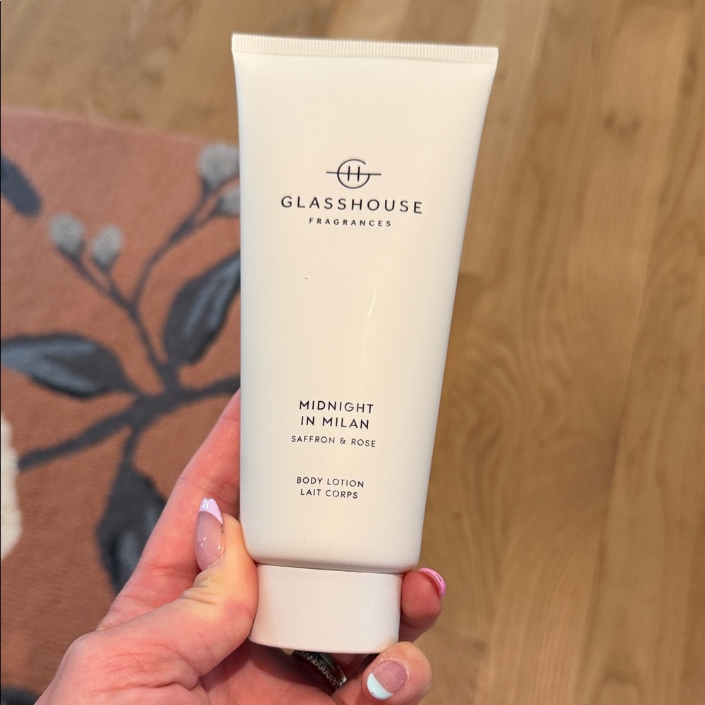 Glasshouse Fragrances Midnight in Milan Saffron & Rose Body Lotion